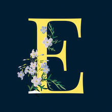 Load image into Gallery viewer, Diamond Painting - Full Square - Flower letter E (35*35CM)
