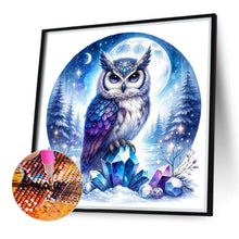 Load image into Gallery viewer, Diamond Painting - Full Round - owl (40*40CM)
