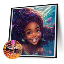Load image into Gallery viewer, Diamond Painting - Full Round - black girl (30*30CM)
