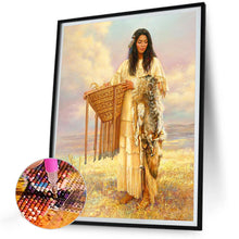 Load image into Gallery viewer, Diamond Painting - Full Round - indian (30*40CM)
