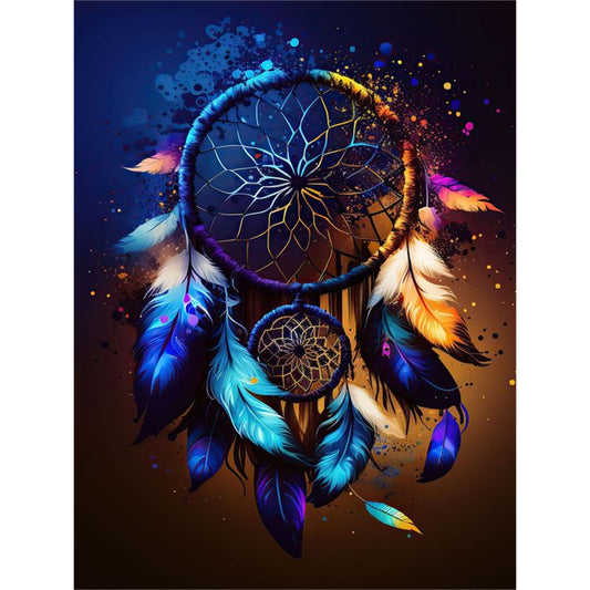 Diamond Painting - Full Round - Dreamcatcher (30*40CM)