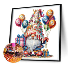 Load image into Gallery viewer, Diamond Painting - Partial Special Shaped - birthday cake gnome (30*30CM)
