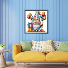 Load image into Gallery viewer, Diamond Painting - Partial Special Shaped - birthday cake gnome (30*30CM)
