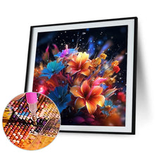 Load image into Gallery viewer, Diamond Painting - Full Round - glow-in-the-dark flowers (30*30CM)
