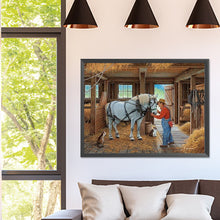 Load image into Gallery viewer, Diamond Painting - Full Square - country house (40*30CM)
