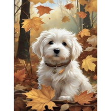 Load image into Gallery viewer, Diamond Painting - Full Square - woods puppy (30*40CM)
