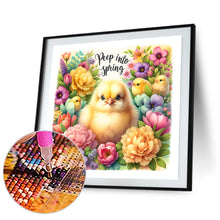 Load image into Gallery viewer, Diamond Painting - Full Round - easter chick bunny (30*30CM)
