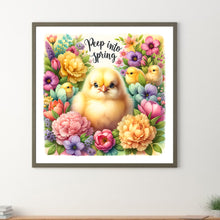 Load image into Gallery viewer, Diamond Painting - Full Round - easter chick bunny (30*30CM)
