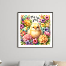 Load image into Gallery viewer, Diamond Painting - Full Round - easter chick bunny (30*30CM)
