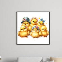 Load image into Gallery viewer, Diamond Painting - Full Round - easter chick bunny (30*30CM)
