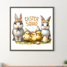Load image into Gallery viewer, Diamond Painting - Full Round - easter chick bunny (30*30CM)
