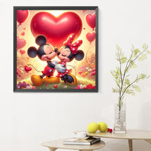 Load image into Gallery viewer, Diamond Painting - Full Round - Mickey Minnie (30*30CM)
