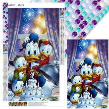 Load image into Gallery viewer, Diamond Painting - Full Round - donald duck (45*75CM)
