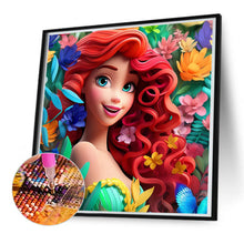 Load image into Gallery viewer, Diamond Painting - Full Round - mermaid ariel (50*50CM)
