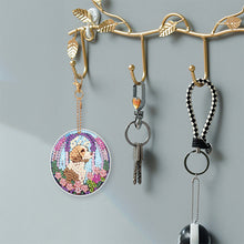 Load image into Gallery viewer, 6 PCS Butterfly Double Sided Special Shape Diamond Painting Keychain Pendant
