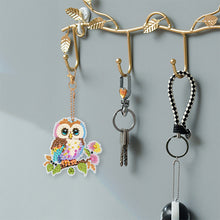 Load image into Gallery viewer, 6 PCS Butterfly Double Sided Special Shape Diamond Painting Keychain Pendant

