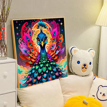 Load image into Gallery viewer, Diamond Painting - Full Round - Peacock (40*40CM)
