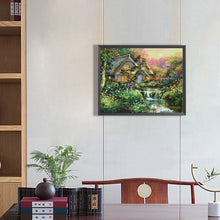 Load image into Gallery viewer, Diamond Painting - Full Round - houses river (50*40CM)
