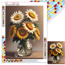 Load image into Gallery viewer, Diamond Painting - Full Square - Daisy bouquet (30*40CM)
