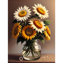 Load image into Gallery viewer, Diamond Painting - Full Square - Daisy bouquet (30*40CM)
