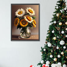 Load image into Gallery viewer, Diamond Painting - Full Square - Daisy bouquet (30*40CM)
