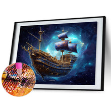 Load image into Gallery viewer, Diamond Painting - Full Round - sea sailing boat (40*30CM)
