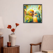 Load image into Gallery viewer, Diamond Painting - Full Round - a pair of lovebirds (30*30CM)
