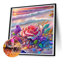 Load image into Gallery viewer, Diamond Painting - Full Round - Colorful beach with roses (30*30CM)
