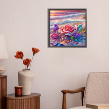 Load image into Gallery viewer, Diamond Painting - Full Round - Colorful beach with roses (30*30CM)
