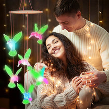 Load image into Gallery viewer, Double Sided Diamond Art Hanging Pendant Feather Wind Chime for Home Wall Decor
