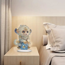 Load image into Gallery viewer, Chinese Zodiac Chicken Acrylic Desktop Diamond Art Kits for Office Desktop Decor
