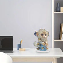 Load image into Gallery viewer, Chinese Zodiac Chicken Acrylic Desktop Diamond Art Kits for Office Desktop Decor
