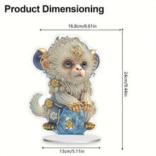 Load image into Gallery viewer, Chinese Zodiac Chicken Acrylic Desktop Diamond Art Kits for Office Desktop Decor
