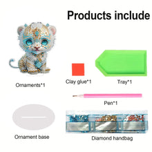 Load image into Gallery viewer, Chinese Zodiac Chicken Acrylic Desktop Diamond Art Kits for Office Desktop Decor
