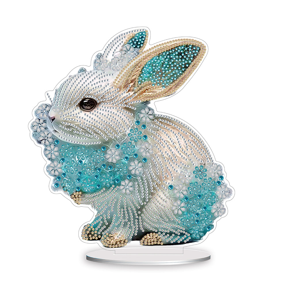 Chinese Zodiac Chicken Acrylic Desktop Diamond Art Kits for Office Desktop Decor
