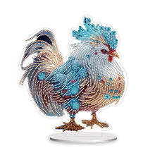 Load image into Gallery viewer, Chinese Zodiac Chicken Acrylic Desktop Diamond Art Kits for Office Desktop Decor
