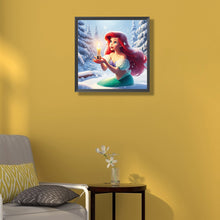 Load image into Gallery viewer, Diamond Painting - Full Round - Mermaid Princess Ariel (50*50CM)
