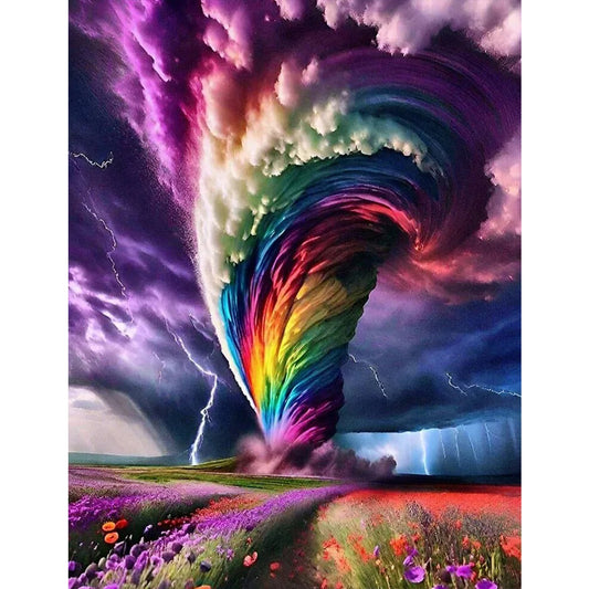 Diamond Painting - Full Round - colorful clouds (50*60CM)
