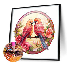 Load image into Gallery viewer, Diamond Painting - Full Round - love for birds (30*30CM)
