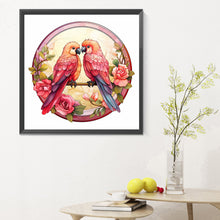 Load image into Gallery viewer, Diamond Painting - Full Round - love for birds (30*30CM)
