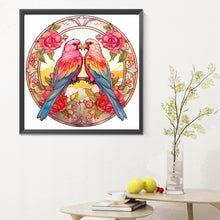 Load image into Gallery viewer, Diamond Painting - Full Round - love for birds (30*30CM)
