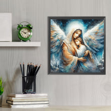 Load image into Gallery viewer, Diamond Painting - Full Round - Jesus and the Virgin (30*30CM)
