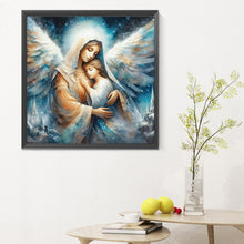 Load image into Gallery viewer, Diamond Painting - Full Round - Jesus and the Virgin (30*30CM)
