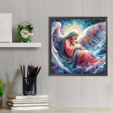 Load image into Gallery viewer, Diamond Painting - Full Round - Jesus and the Virgin (30*30CM)
