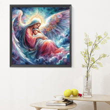 Load image into Gallery viewer, Diamond Painting - Full Round - Jesus and the Virgin (30*30CM)
