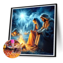 Load image into Gallery viewer, Diamond Painting - Full Round - Jesus and the Virgin (30*30CM)
