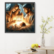 Load image into Gallery viewer, Diamond Painting - Full Round - Jesus and the Virgin (30*30CM)
