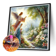 Load image into Gallery viewer, Diamond Painting - Full Round - Jesus and the Virgin (30*30CM)
