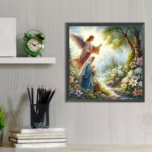 Load image into Gallery viewer, Diamond Painting - Full Round - Jesus and the Virgin (30*30CM)
