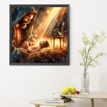 Load image into Gallery viewer, Diamond Painting - Full Round - Jesus and the Virgin (30*30CM)
